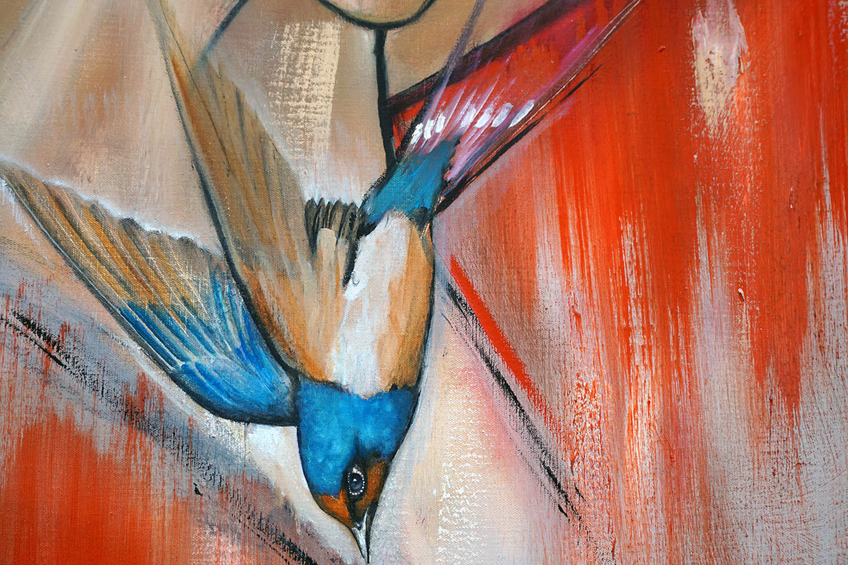 Golondrina cayendo