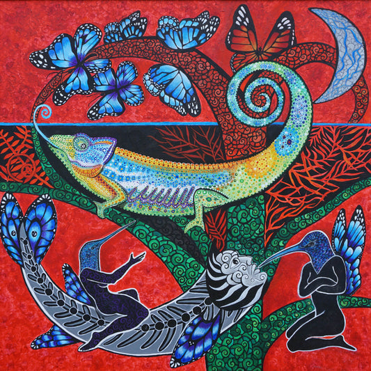 Artistic Impression of Meditation