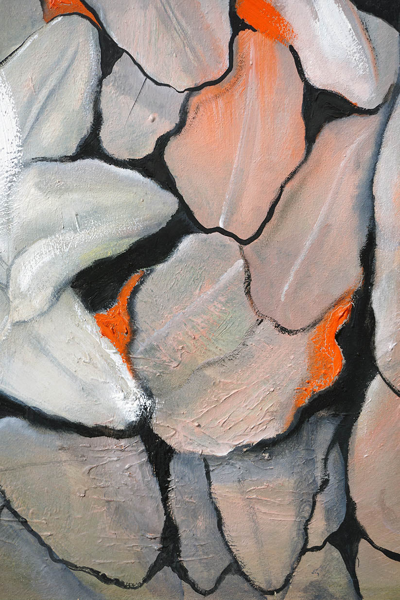Detalle de las flores del manto