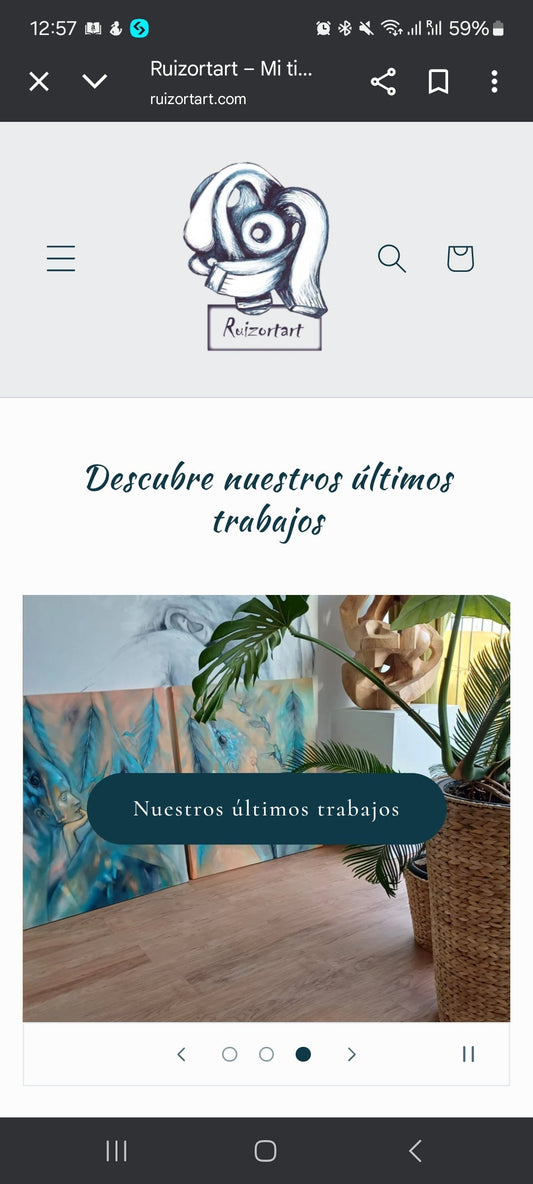 Hoy abrimos nuestra galería on line