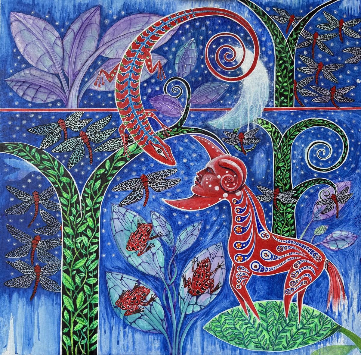 The butterflies of desires