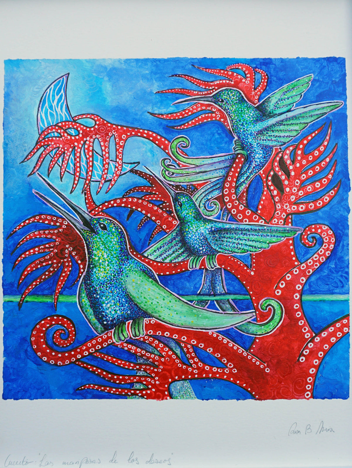 The butterflies of desires