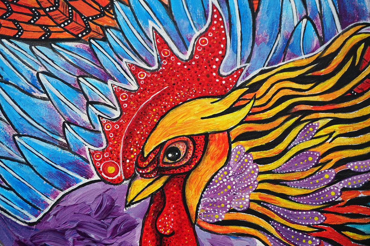 Der Hahn und die Qualle