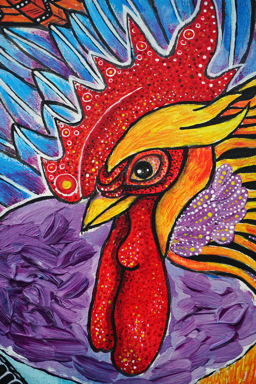 Der Hahn und die Qualle