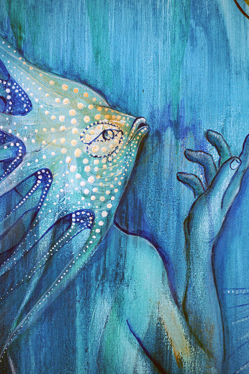 Der Hahn und die Qualle