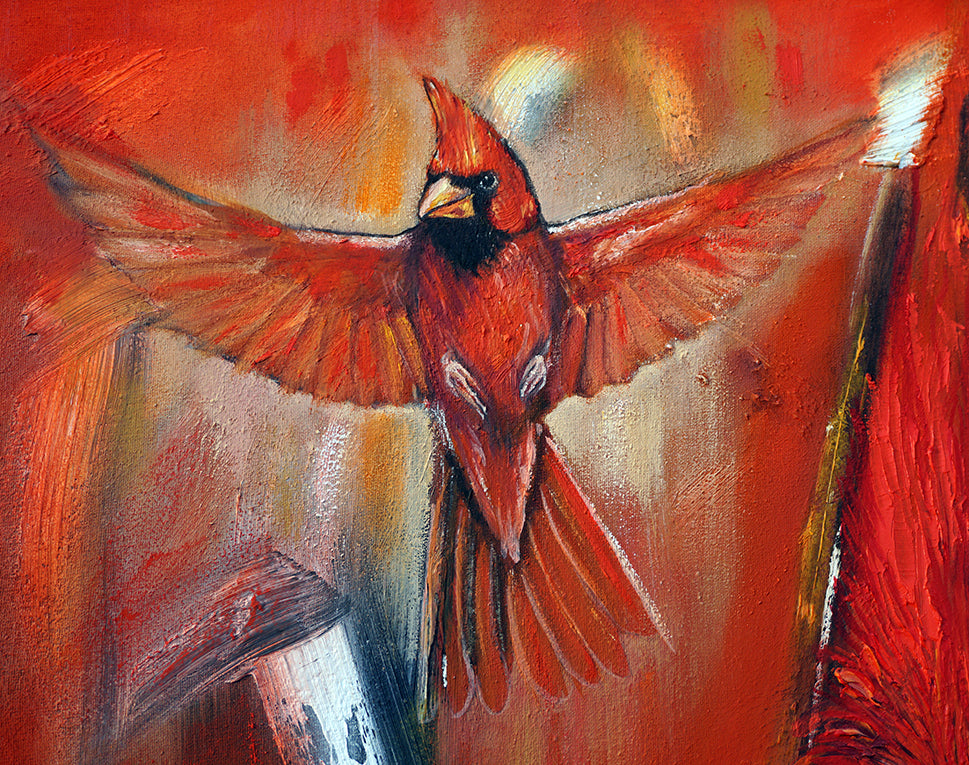 The Flight of the Cardinals 3 (center)